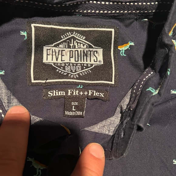 Dinosaur Button up - Picture 3 of 3